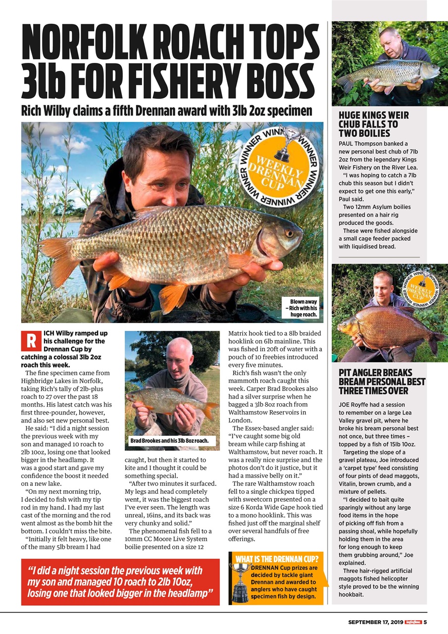 Angling Times Preview Pages
