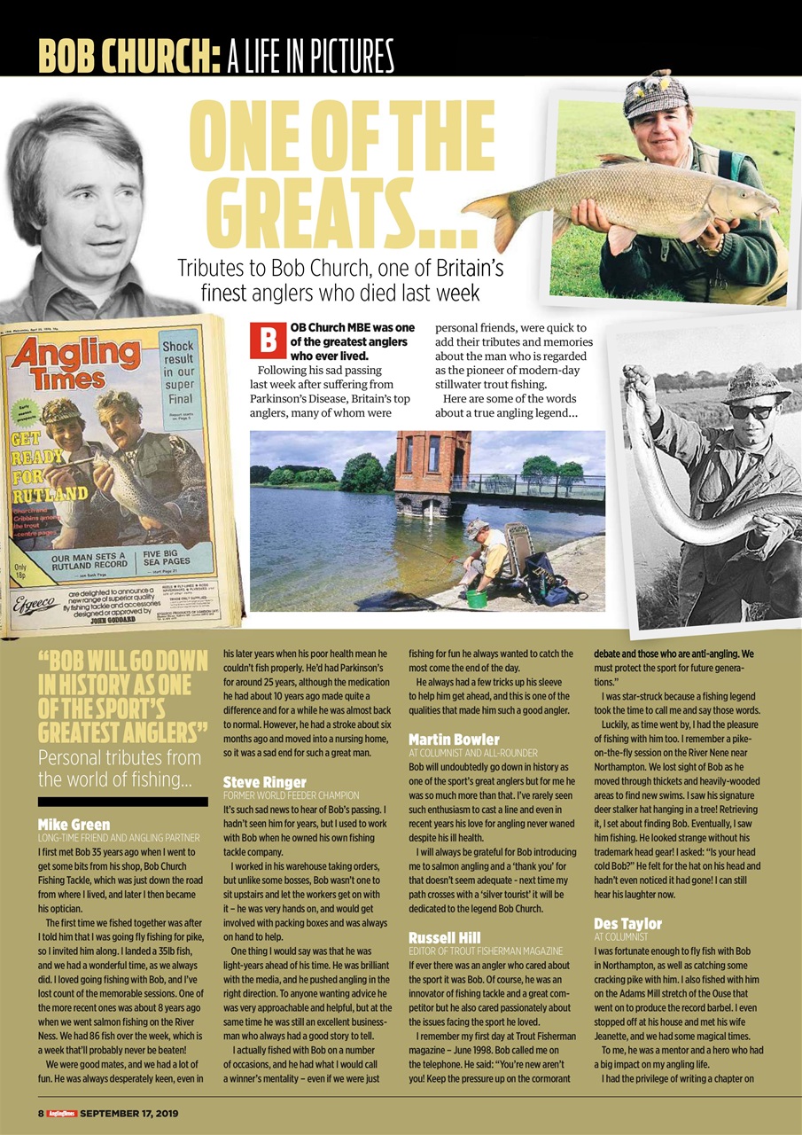 Angling Times Preview Pages