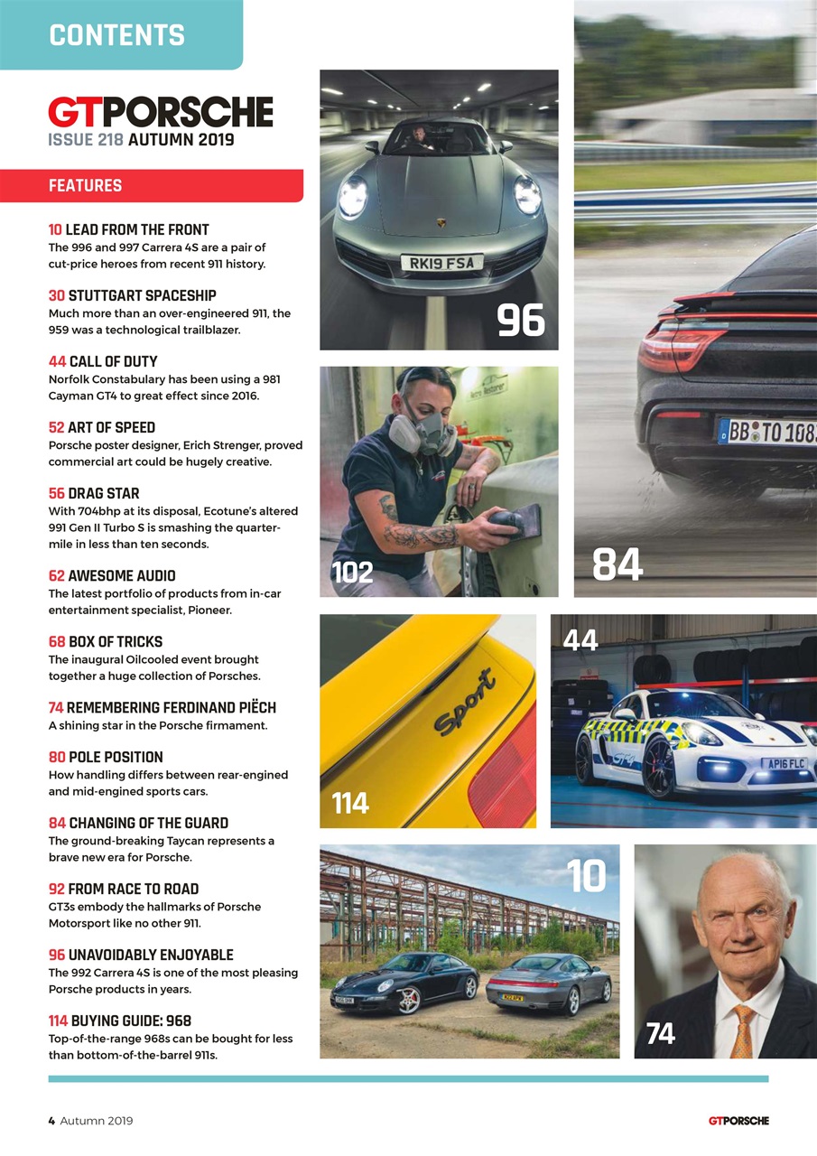 GT Porsche Preview Pages