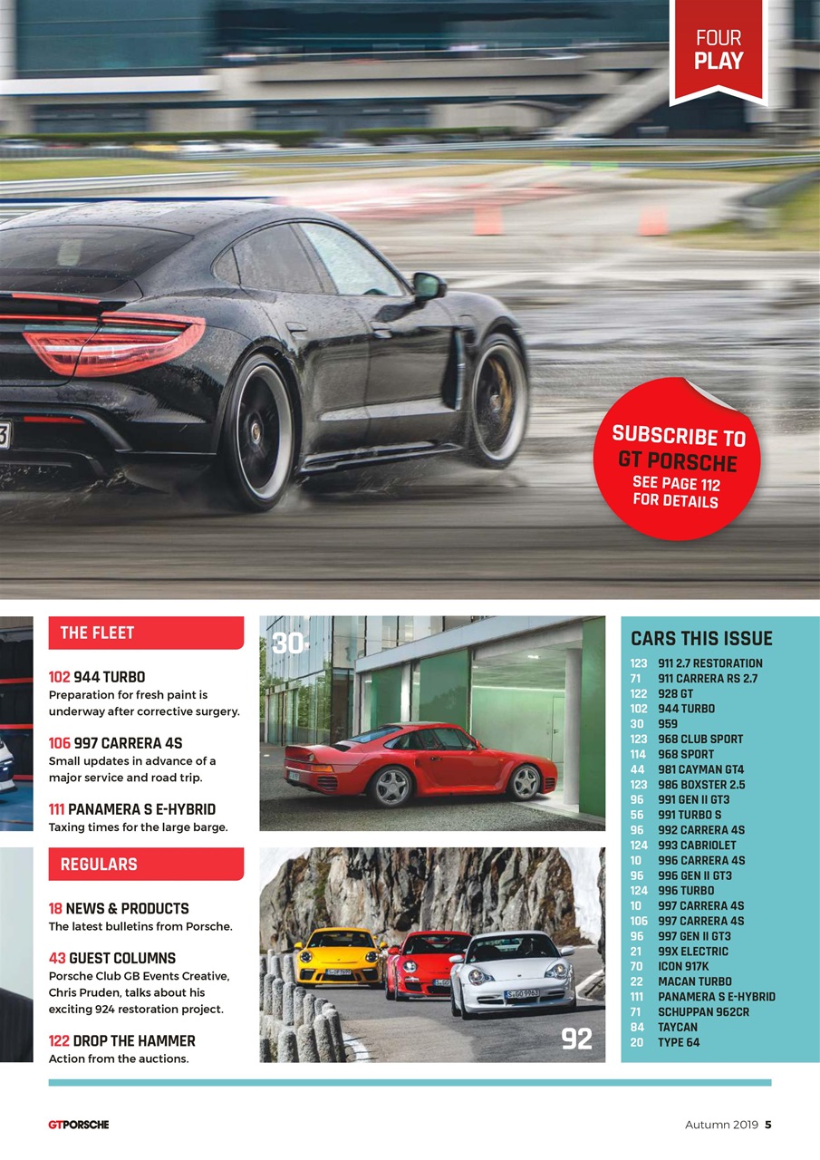 GT Porsche Preview Pages