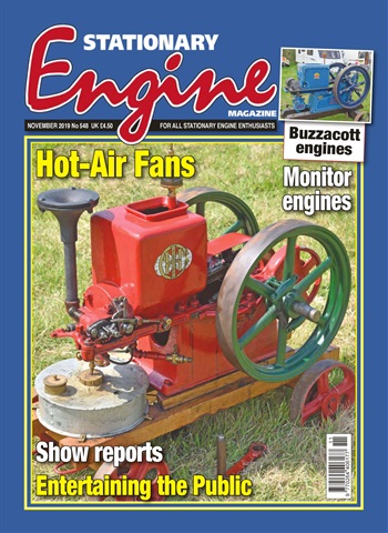 Stationary Engine issue November 2019