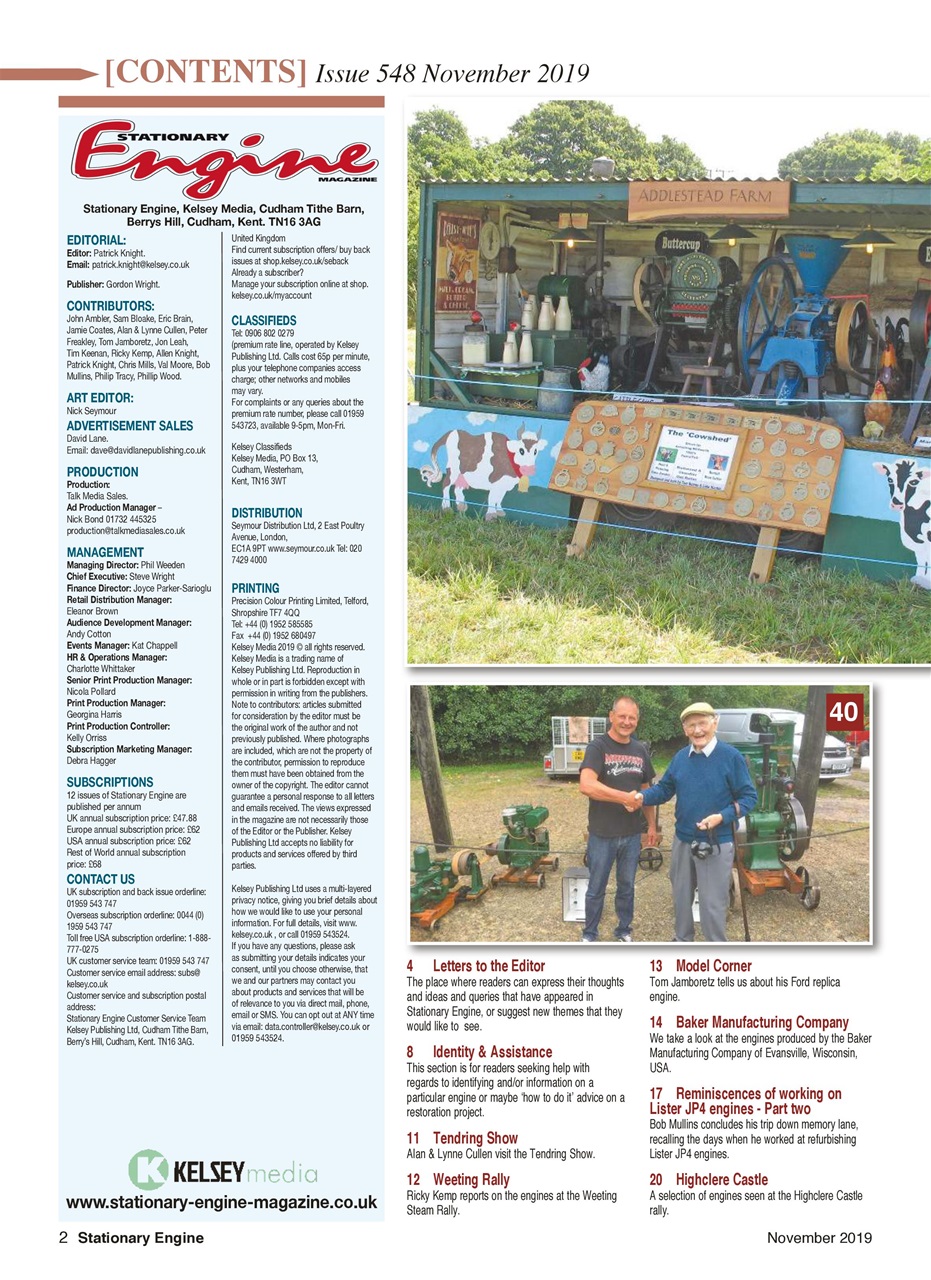 Stationary Engine Preview Pages