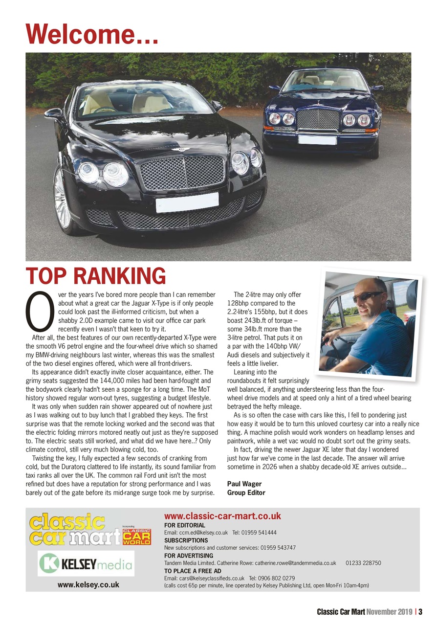 Classic Car Mart Preview Pages