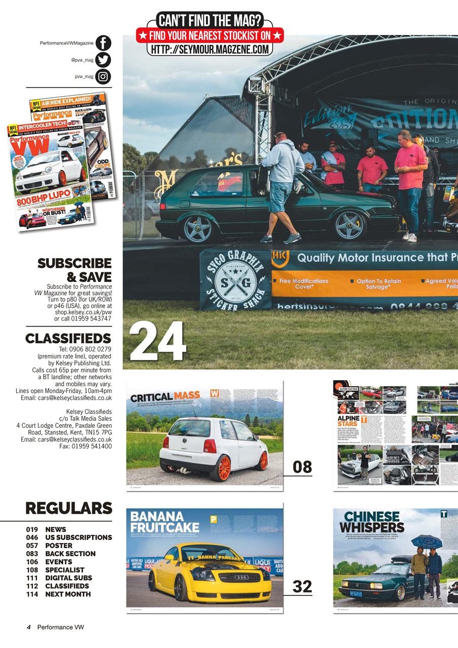 Performance VW Preview Pages