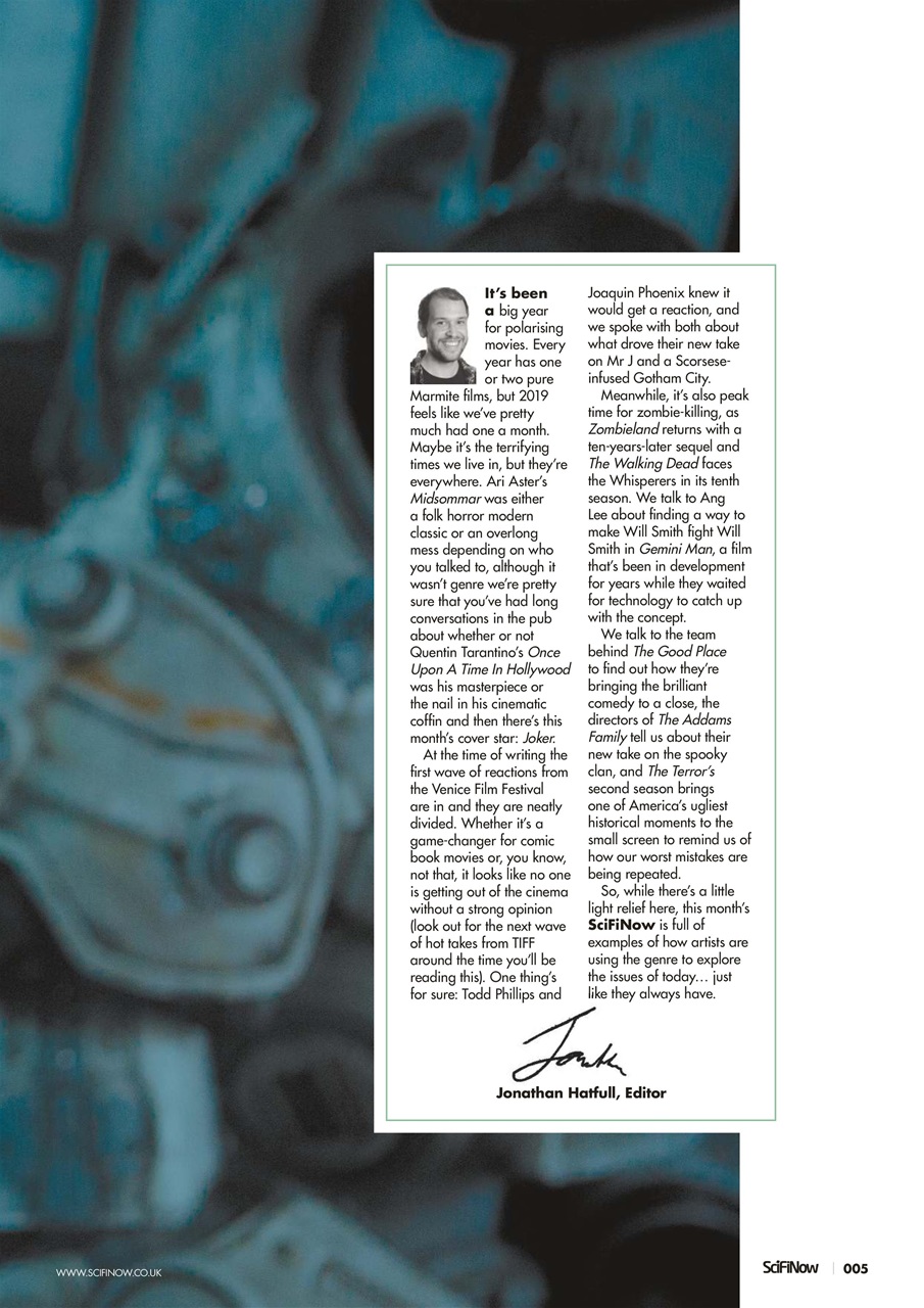 SciFiNow Preview Pages