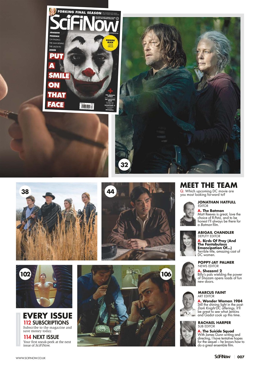 SciFiNow Preview Pages