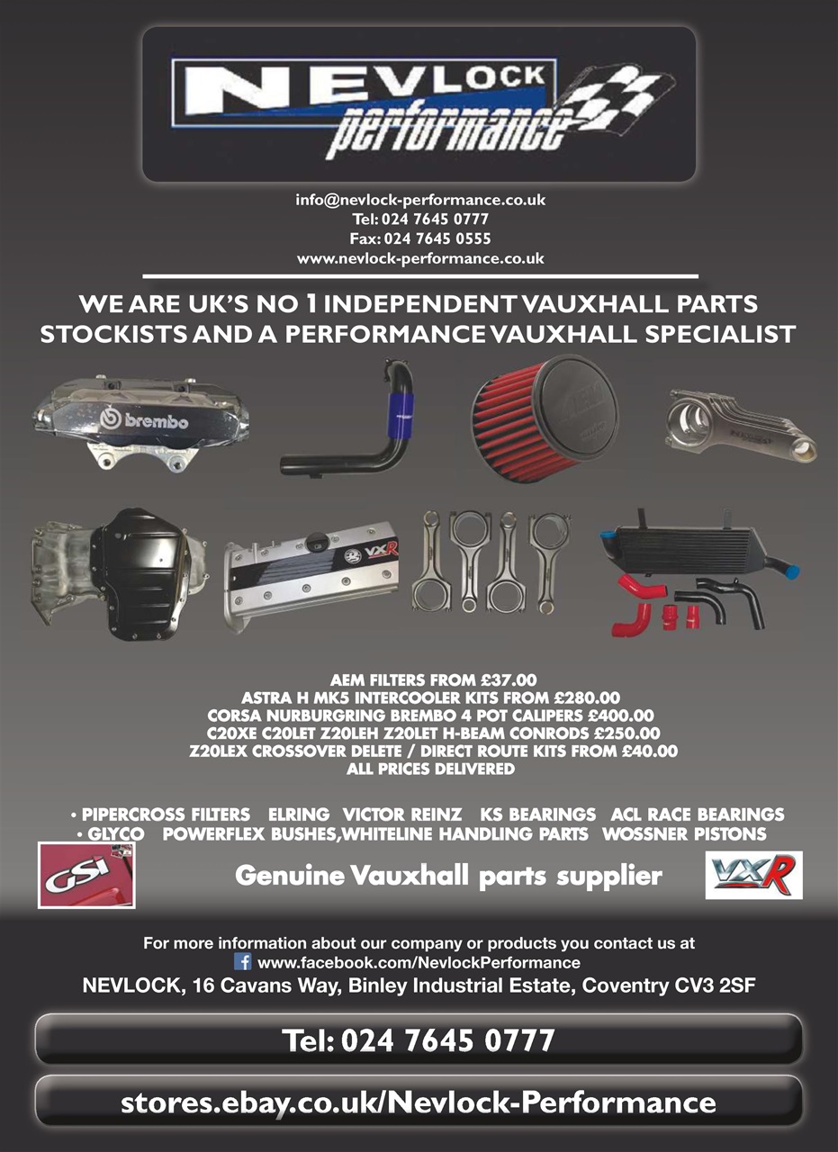 Performance Vauxhall Preview Pages