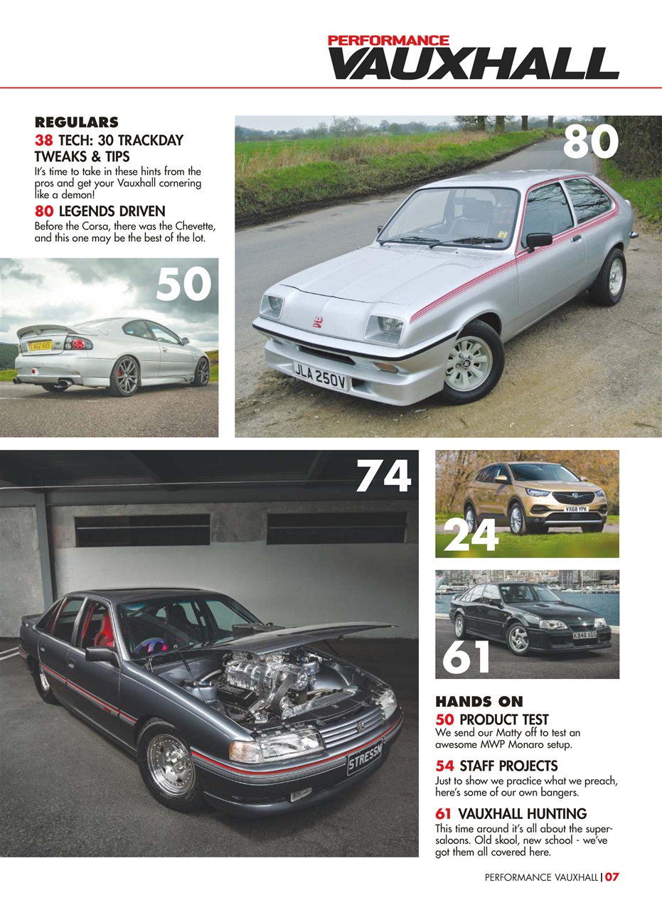 Performance Vauxhall Preview Pages