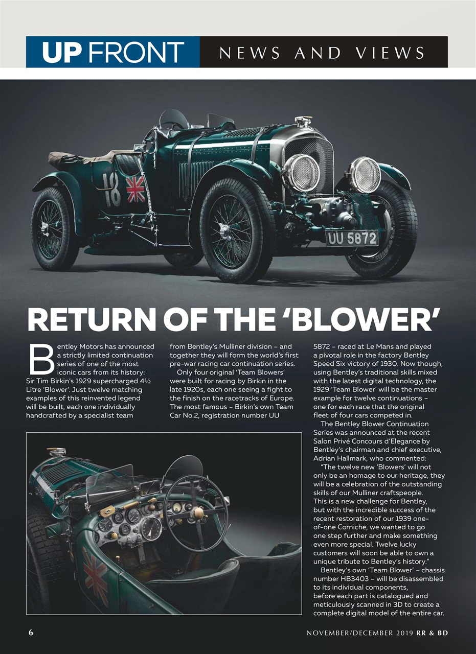 Rolls-Royce & Bentley Driver Preview Pages