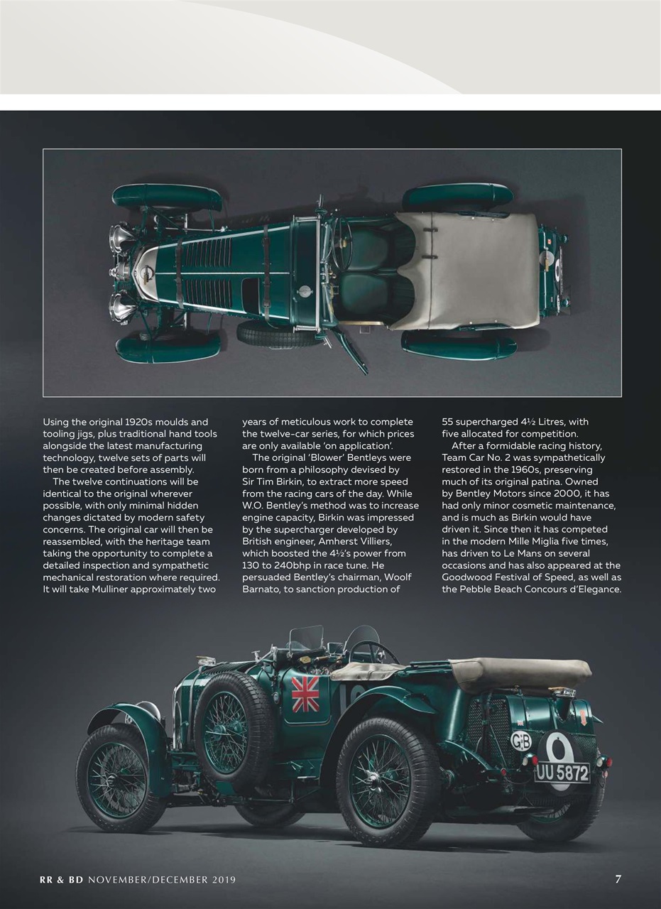 Rolls-Royce & Bentley Driver Preview Pages