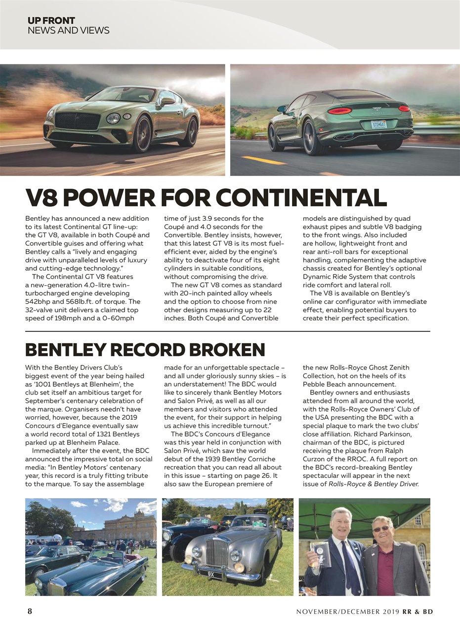 Rolls-Royce & Bentley Driver Preview Pages