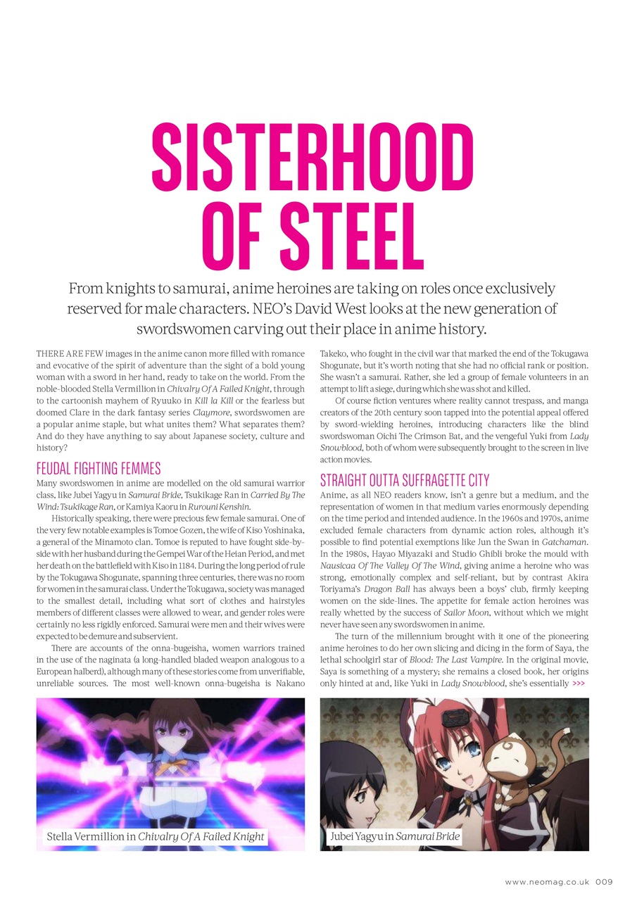 NEO Magazine Preview Pages