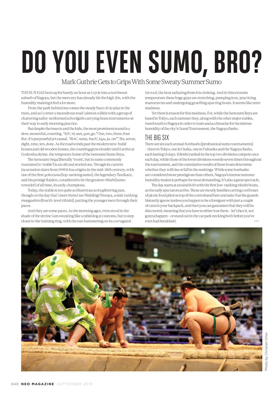 NEO Magazine Preview Pages