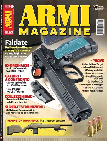 ARMI MAGAZINE issue Ottobre 2019