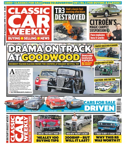 Classic Car Weekly issue 18th September 2019