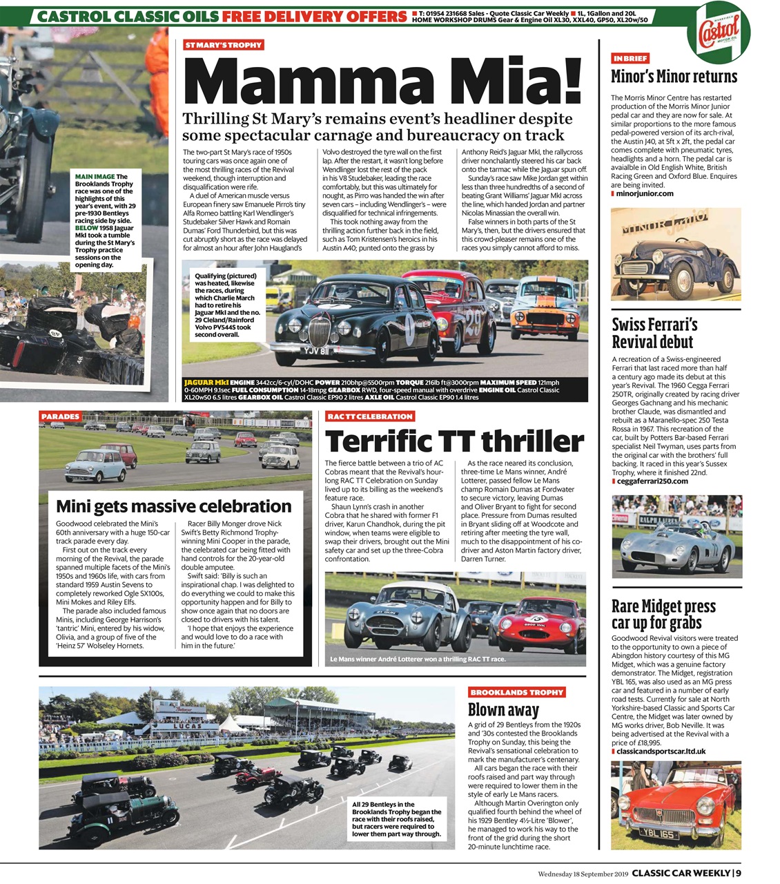 Classic Car Weekly Preview Pages