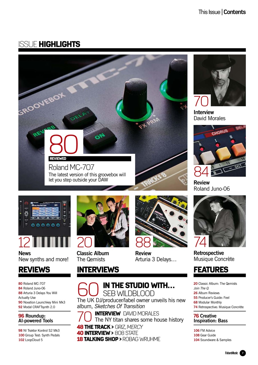 Future Music Preview Pages
