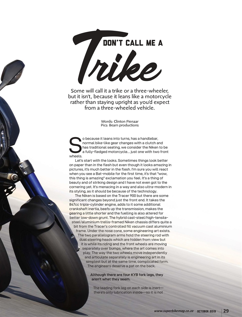 SuperBike South Africa Preview Pages