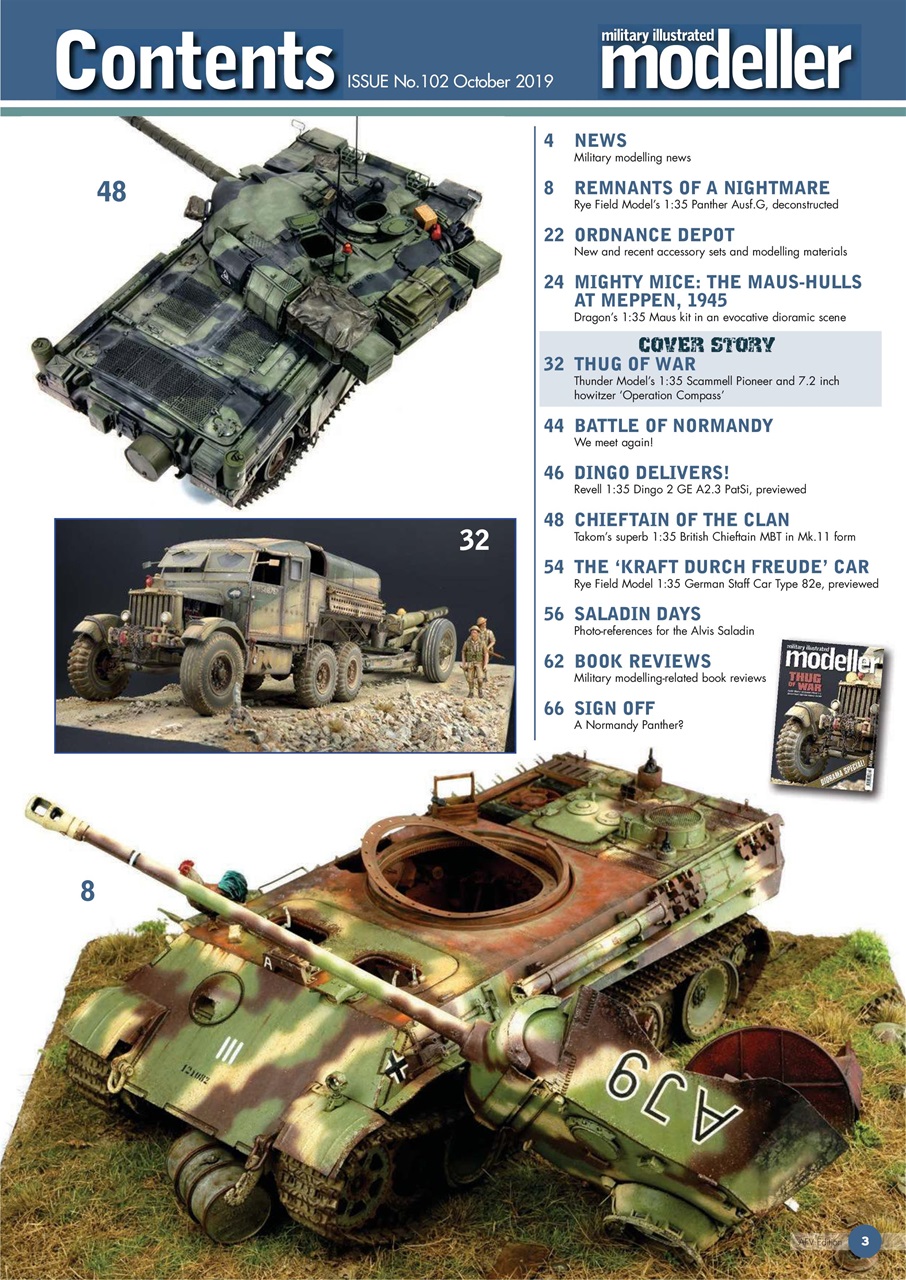 MIM: AFV Edition Preview Pages