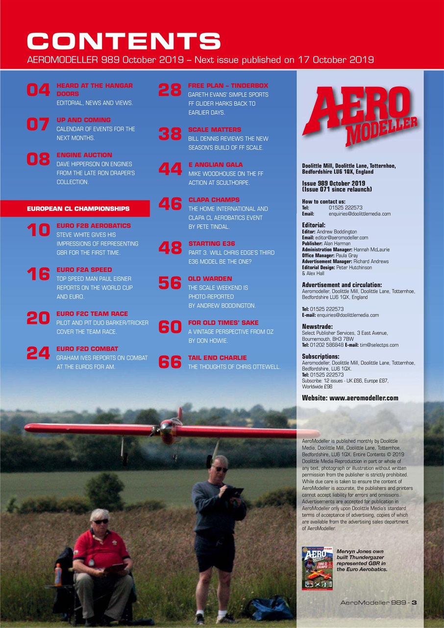 AeroModeller Preview Pages