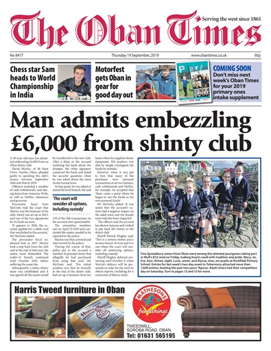 The Oban Times & Lochaber Times issue 