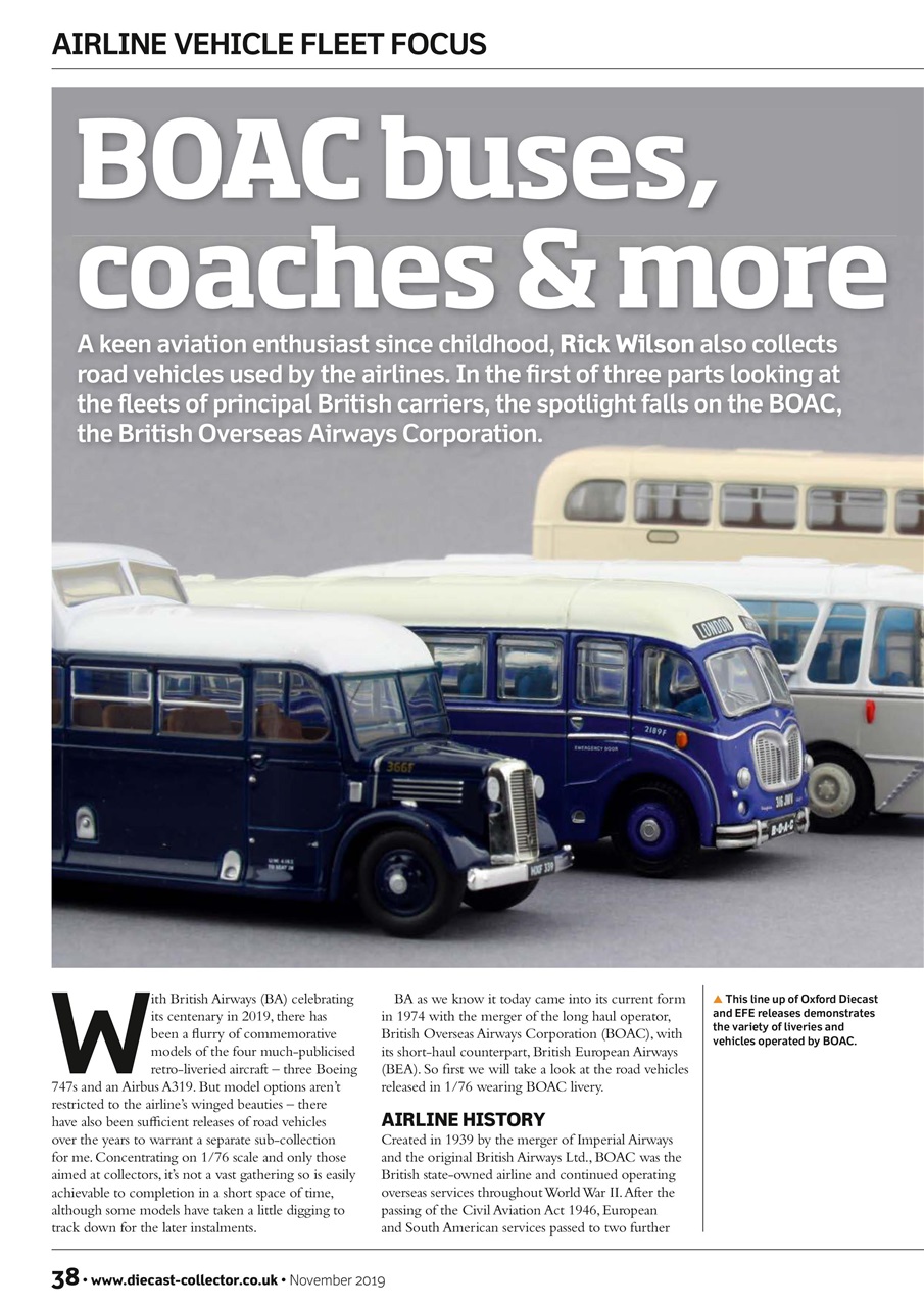 Diecast Collector Preview Pages