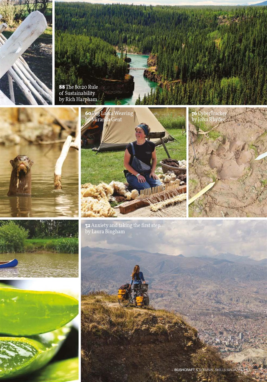 Bushcraft & Survival Skills Magazine Preview Pages