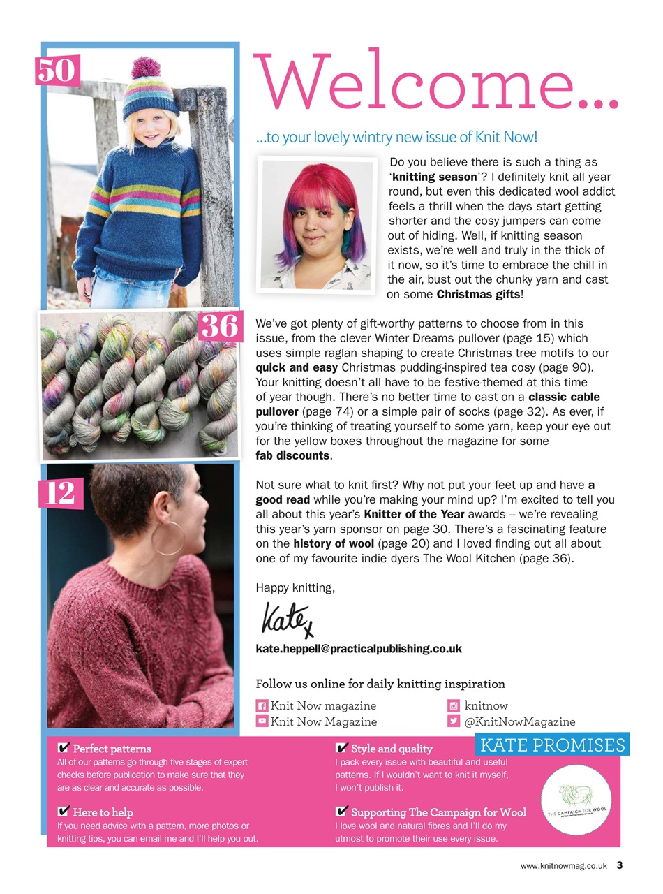 Knit Now Preview Pages