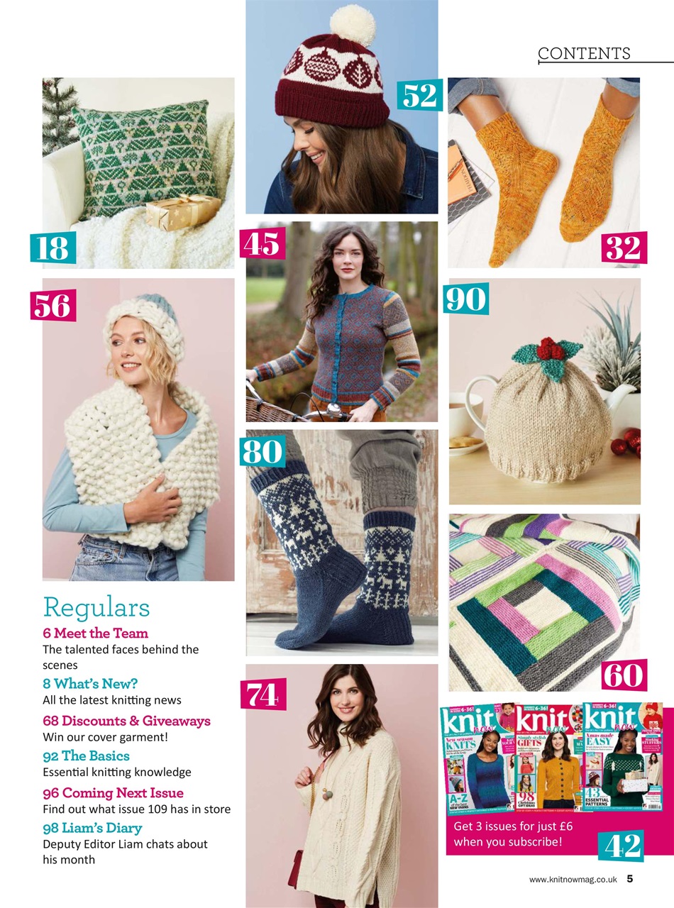 Knit Now Preview Pages