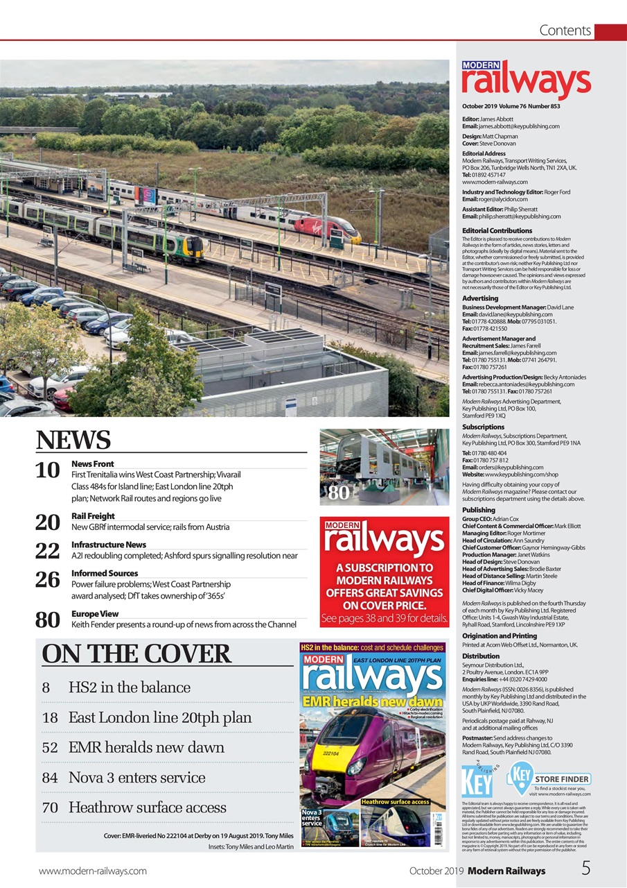Modern Railways Preview Pages