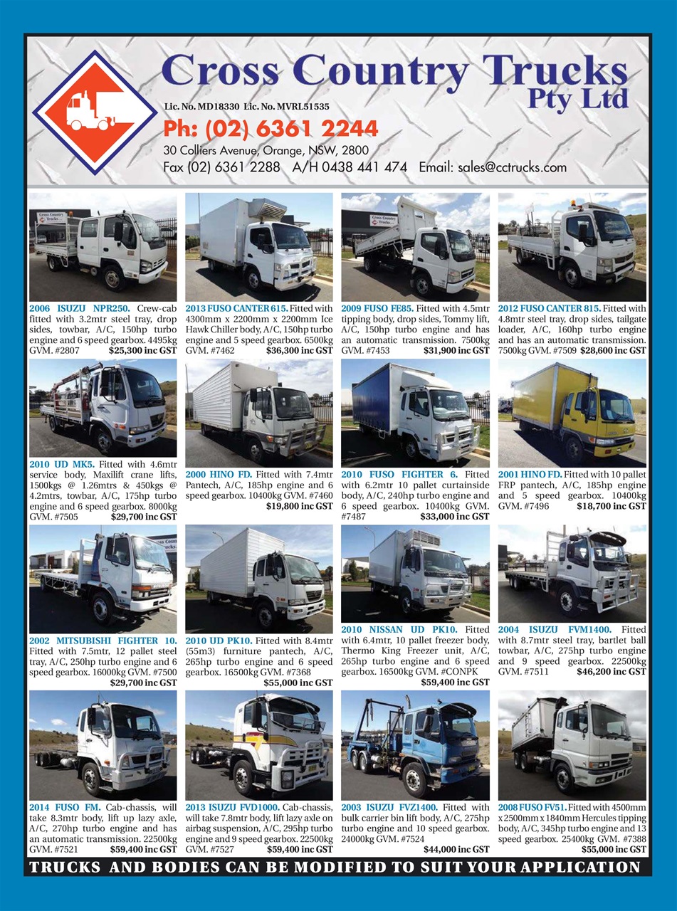 JUST TRUCKS Preview Pages