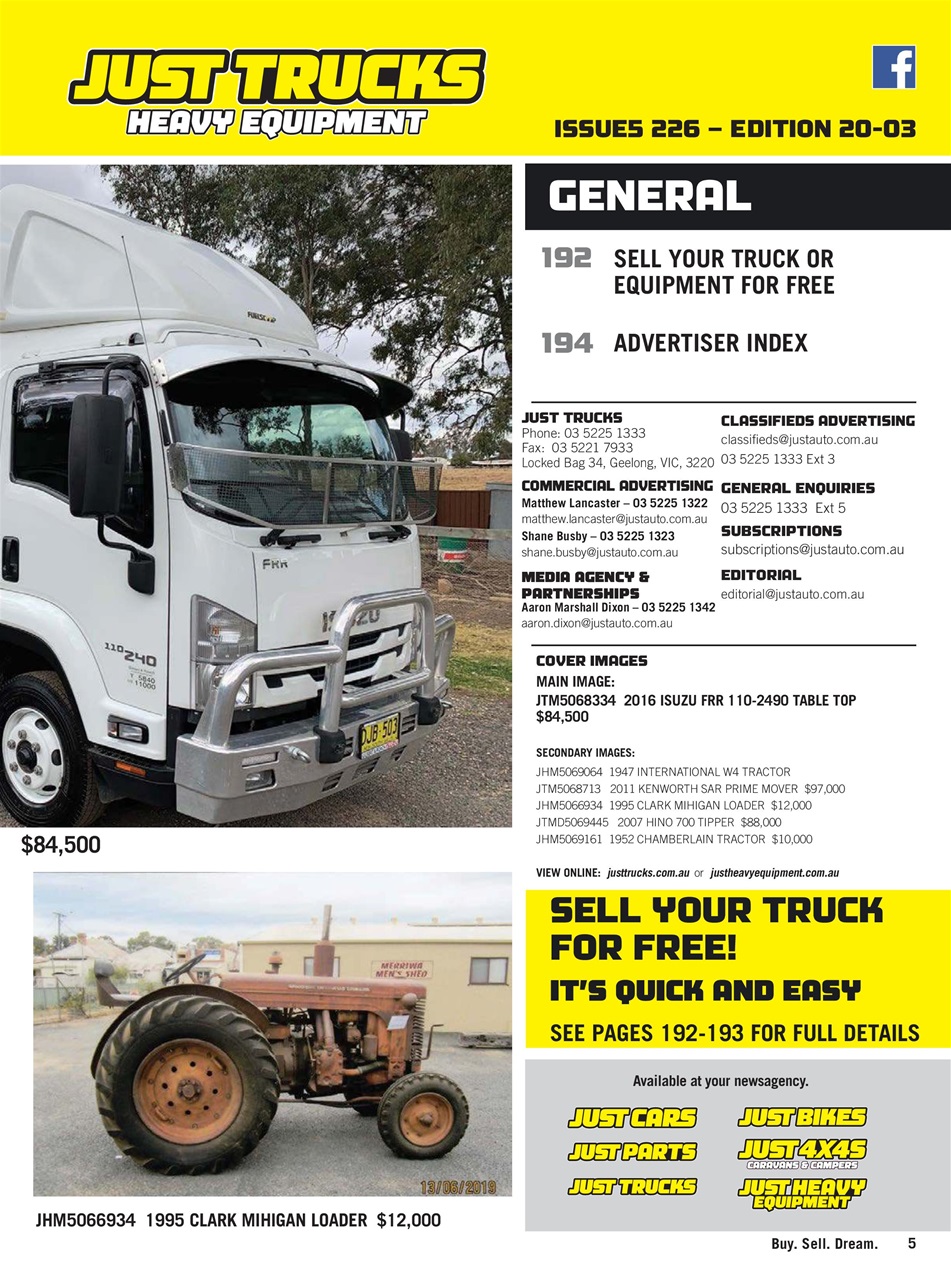 JUST TRUCKS Preview Pages