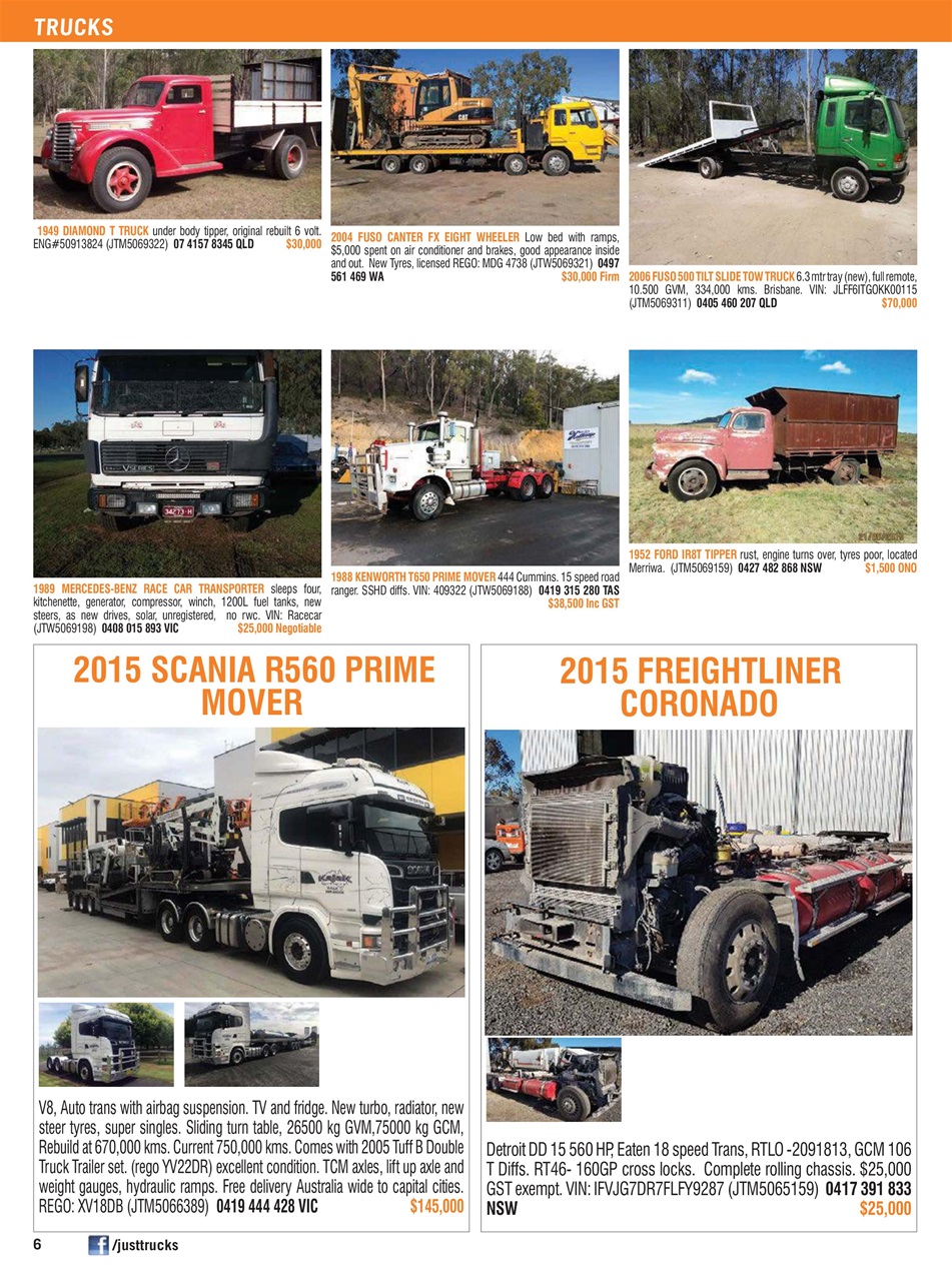 JUST TRUCKS Preview Pages