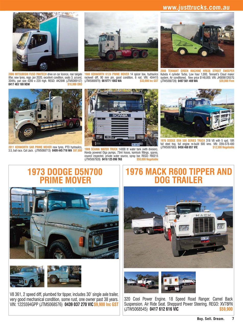 JUST TRUCKS Preview Pages