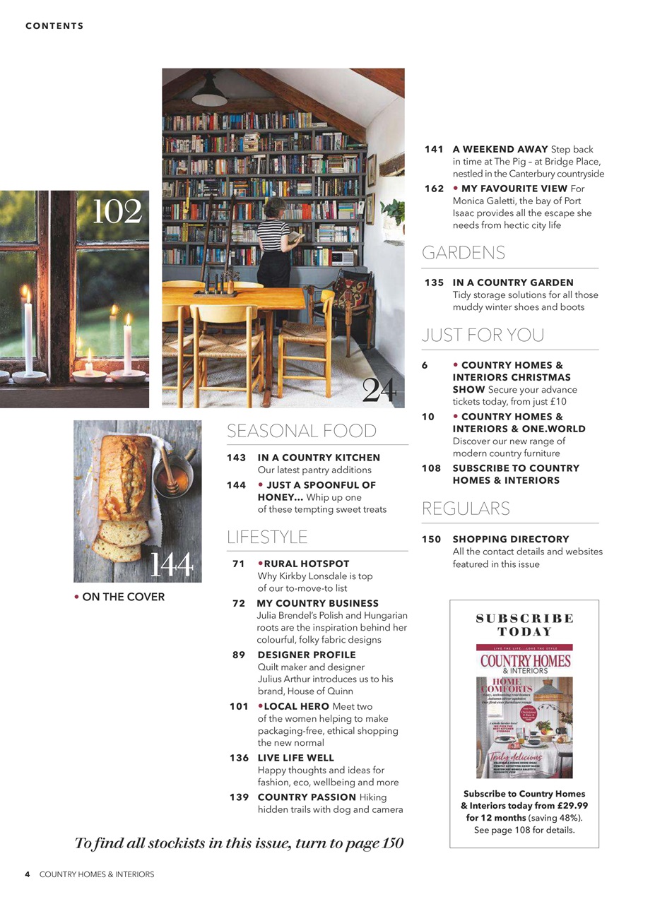 Country Homes & Interiors Preview Pages