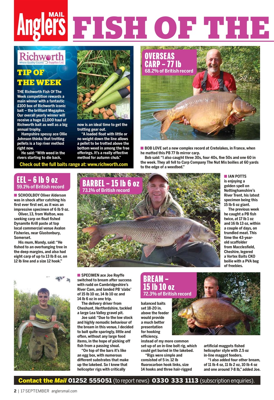 Anglers Mail Preview Pages