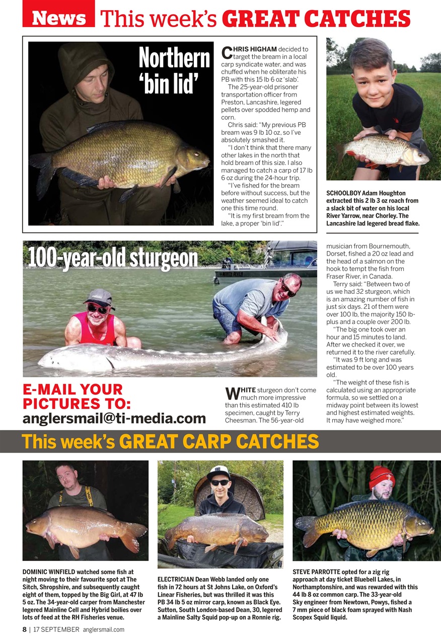 Anglers Mail Preview Pages