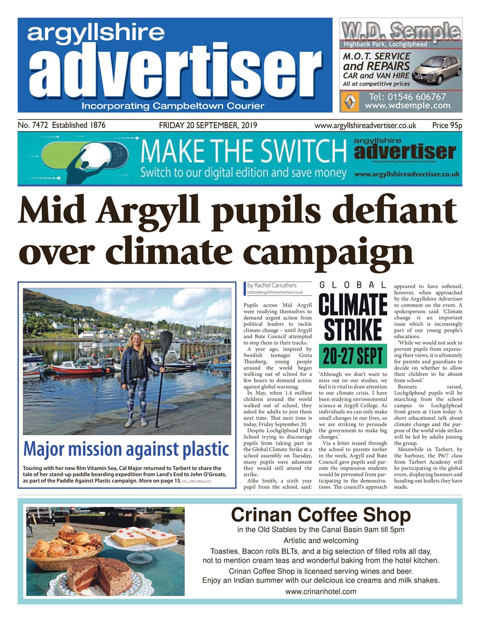 Argyllshire Advertiser Preview Pages