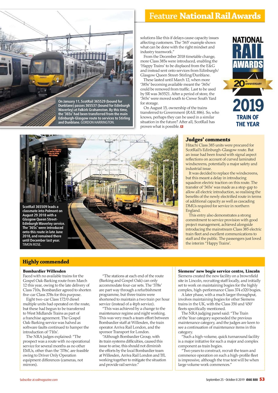 Rail Preview Pages