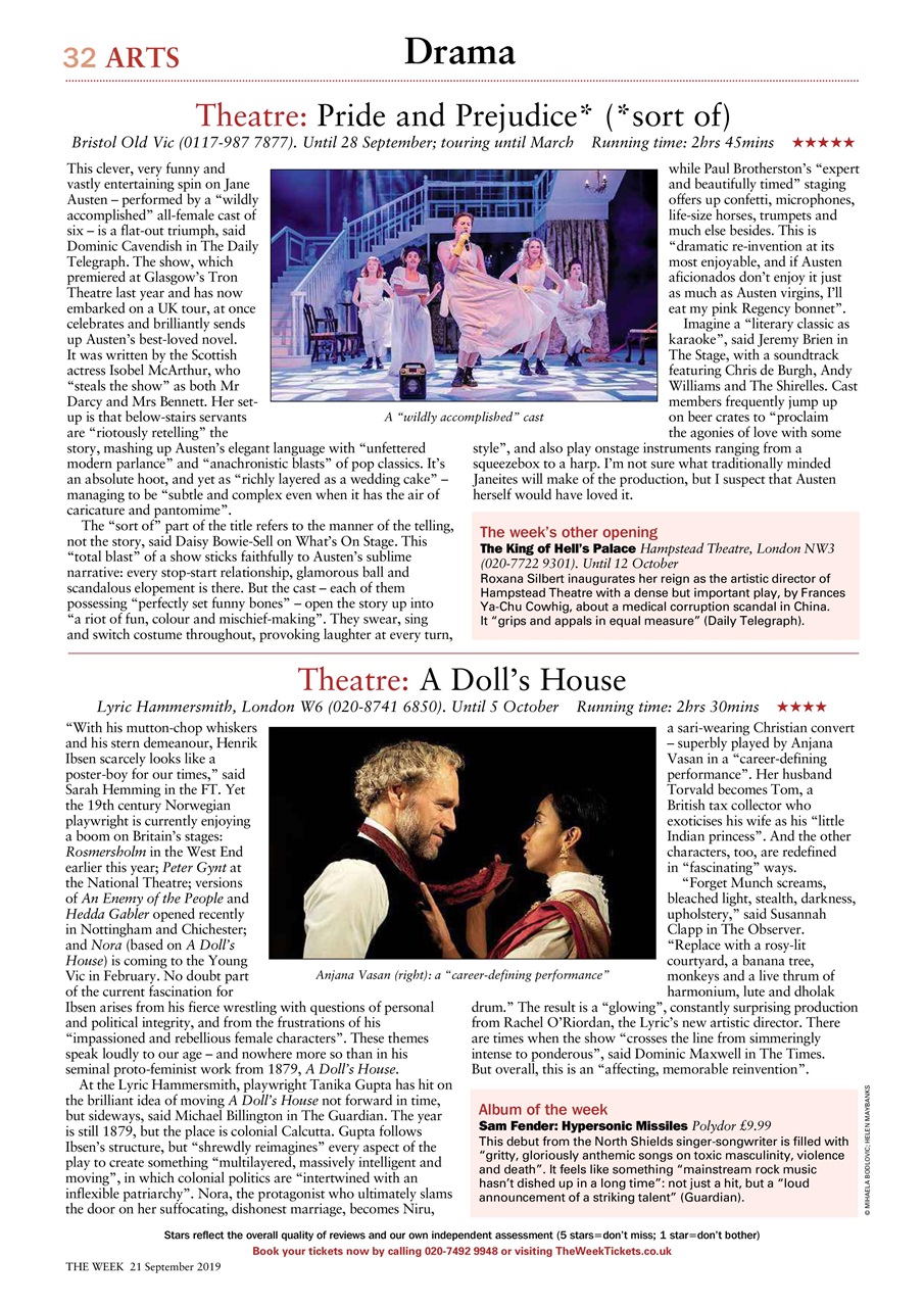 The Week Preview Pages