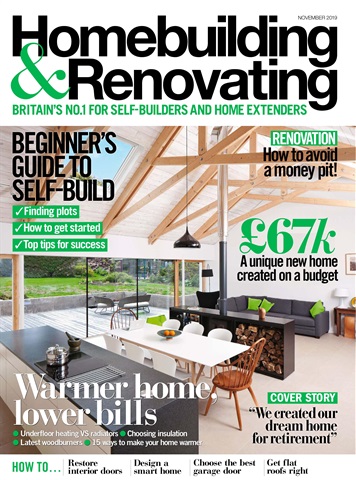 Homebuilding & Renovating Magazine issue November 2019