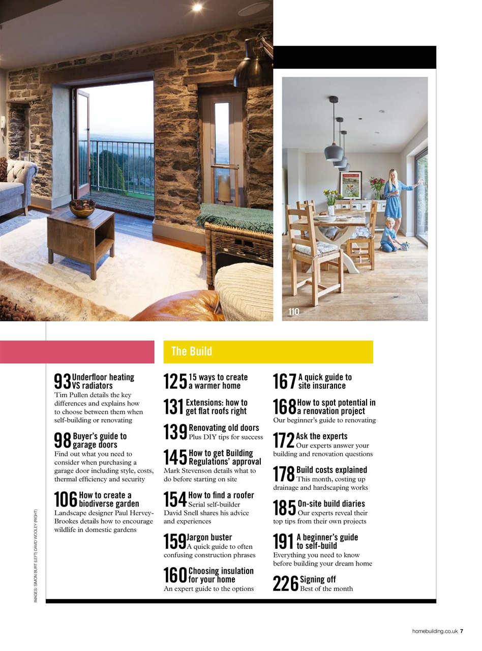 Homebuilding & Renovating Magazine Preview Pages