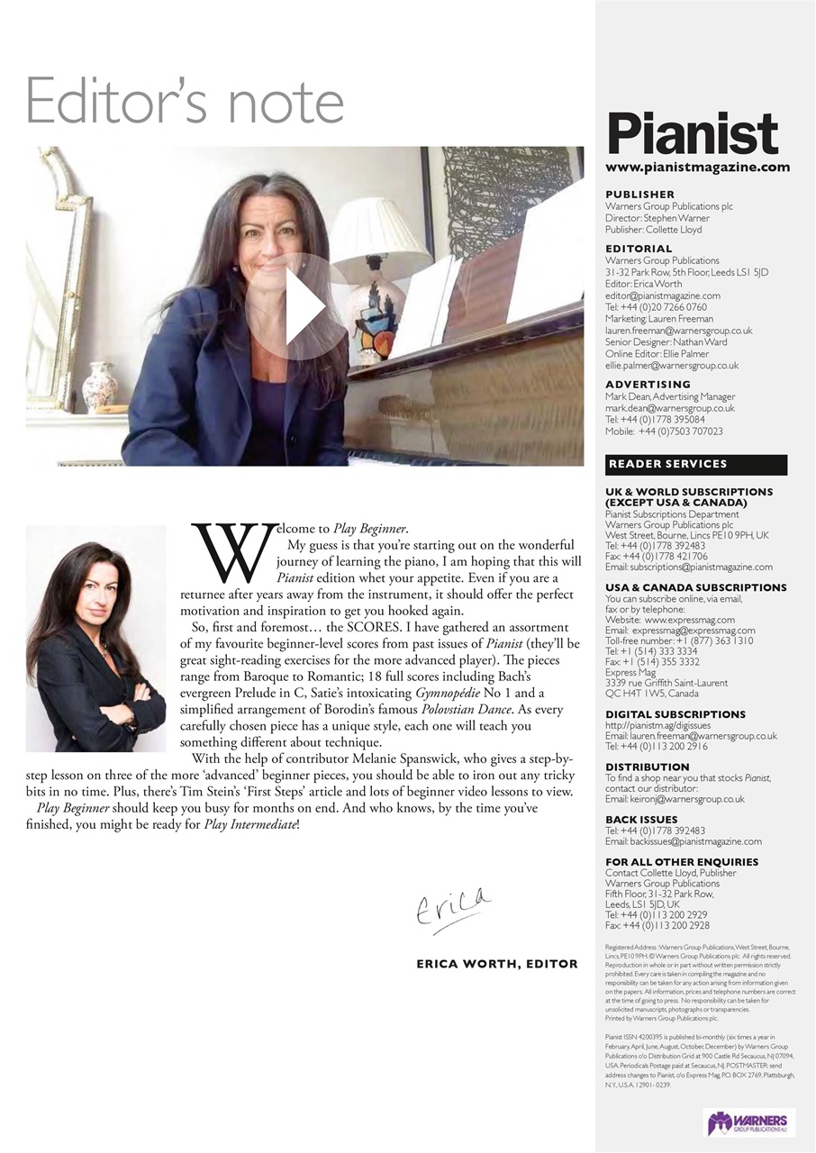 Pianist Preview Pages