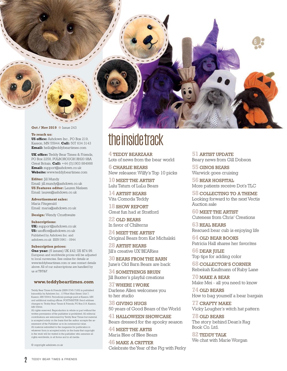 Teddy Bear Times Preview Pages