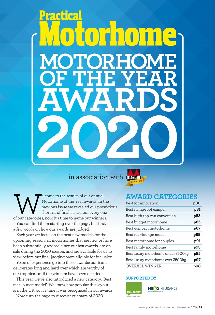 Practical Motorhome Preview Pages