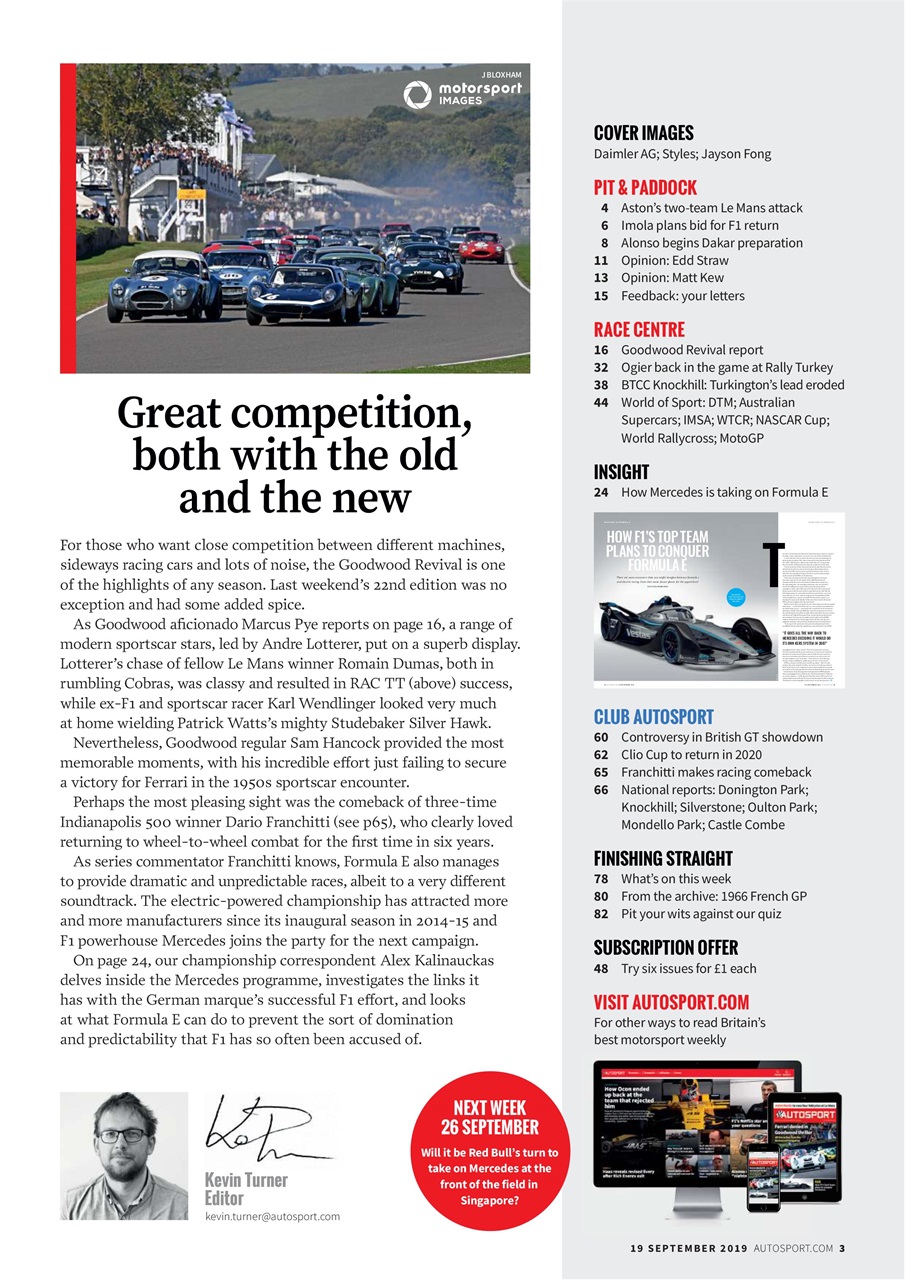 Autosport Preview Pages