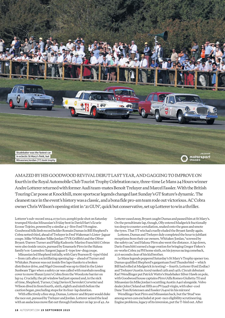 Autosport Preview Pages