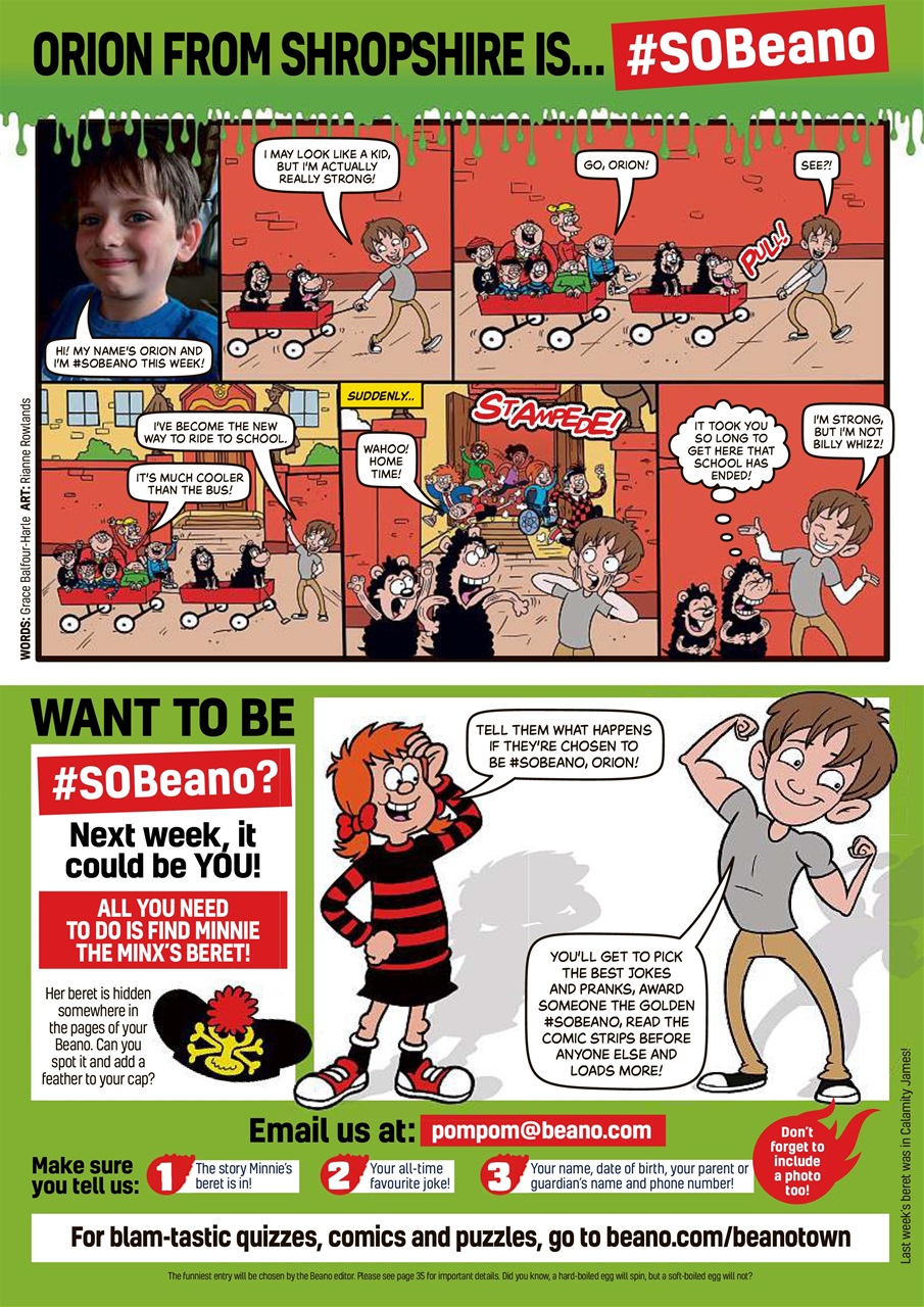 Beano Preview Pages