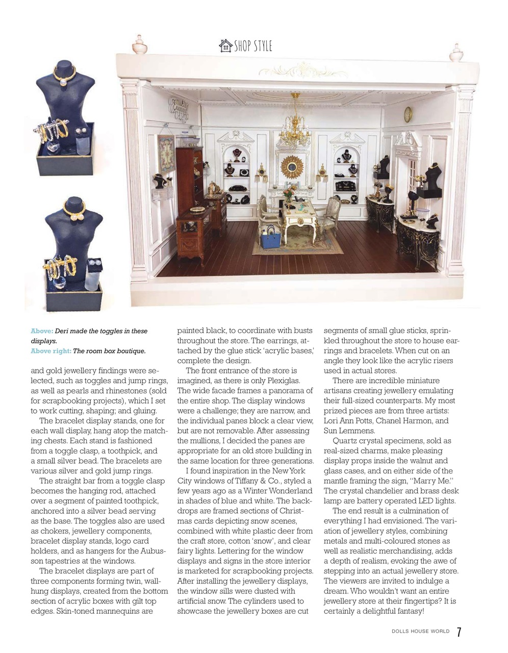 Dolls House World Preview Pages