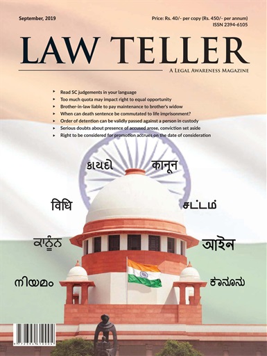Lawteller – A Legal Awareness Magazine issue 